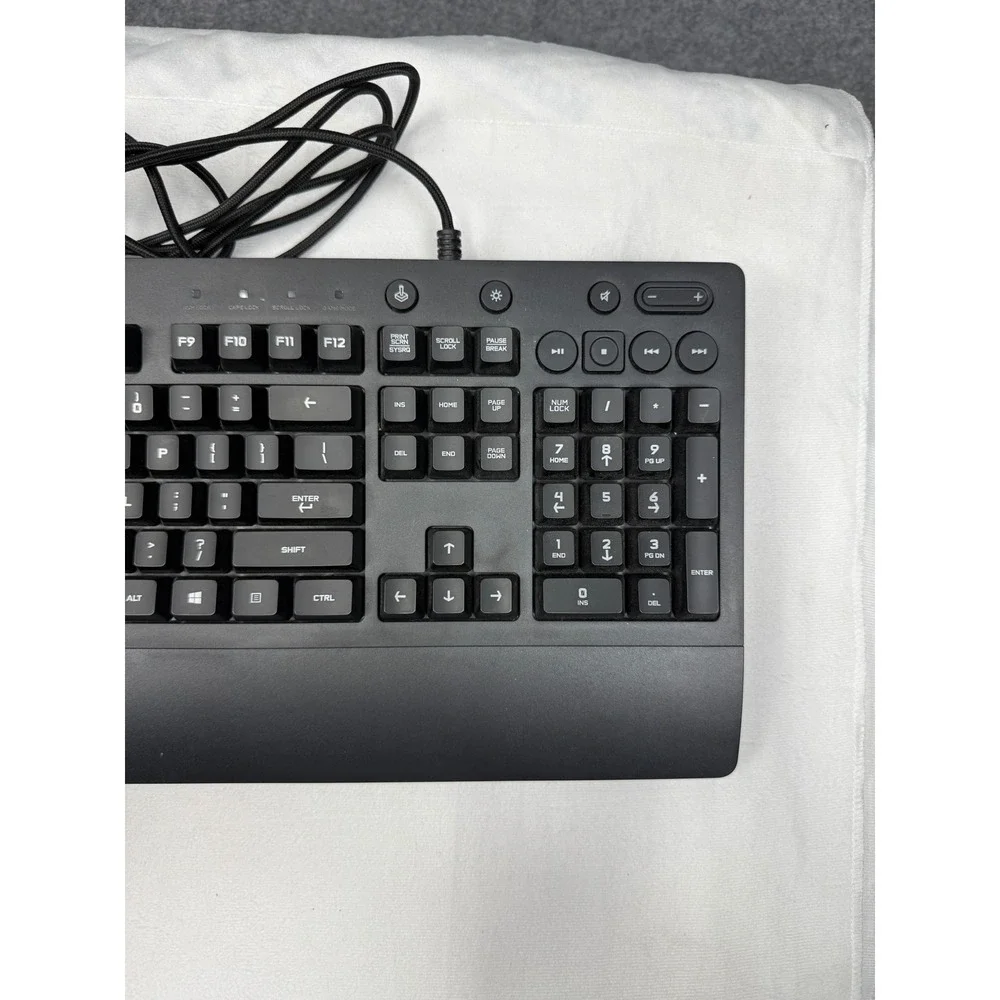 Logitech G213 Prodigy Wired Gaming Keyboard RGB Black Y-U0029 Spill-Resistant